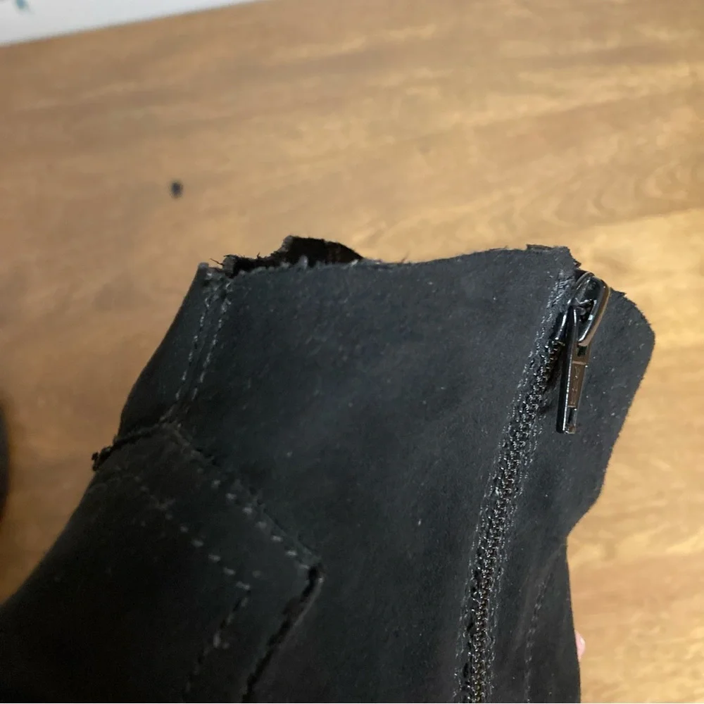 5/$15 Time and True Black Western Style Ankle Boots 6.5
